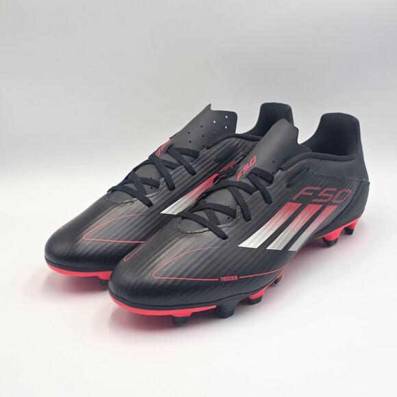 Adidas F50 Club Firm Ground MG Men\'s Size 11.5 Soccer Cleats IE1246 Black Red main image 5